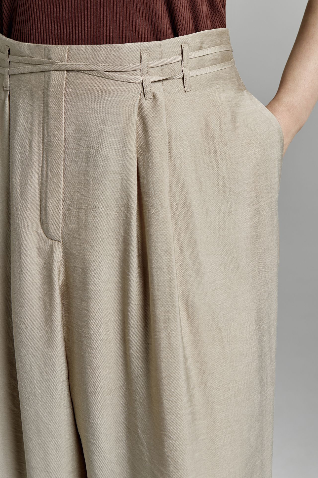 Брюки струящиеся