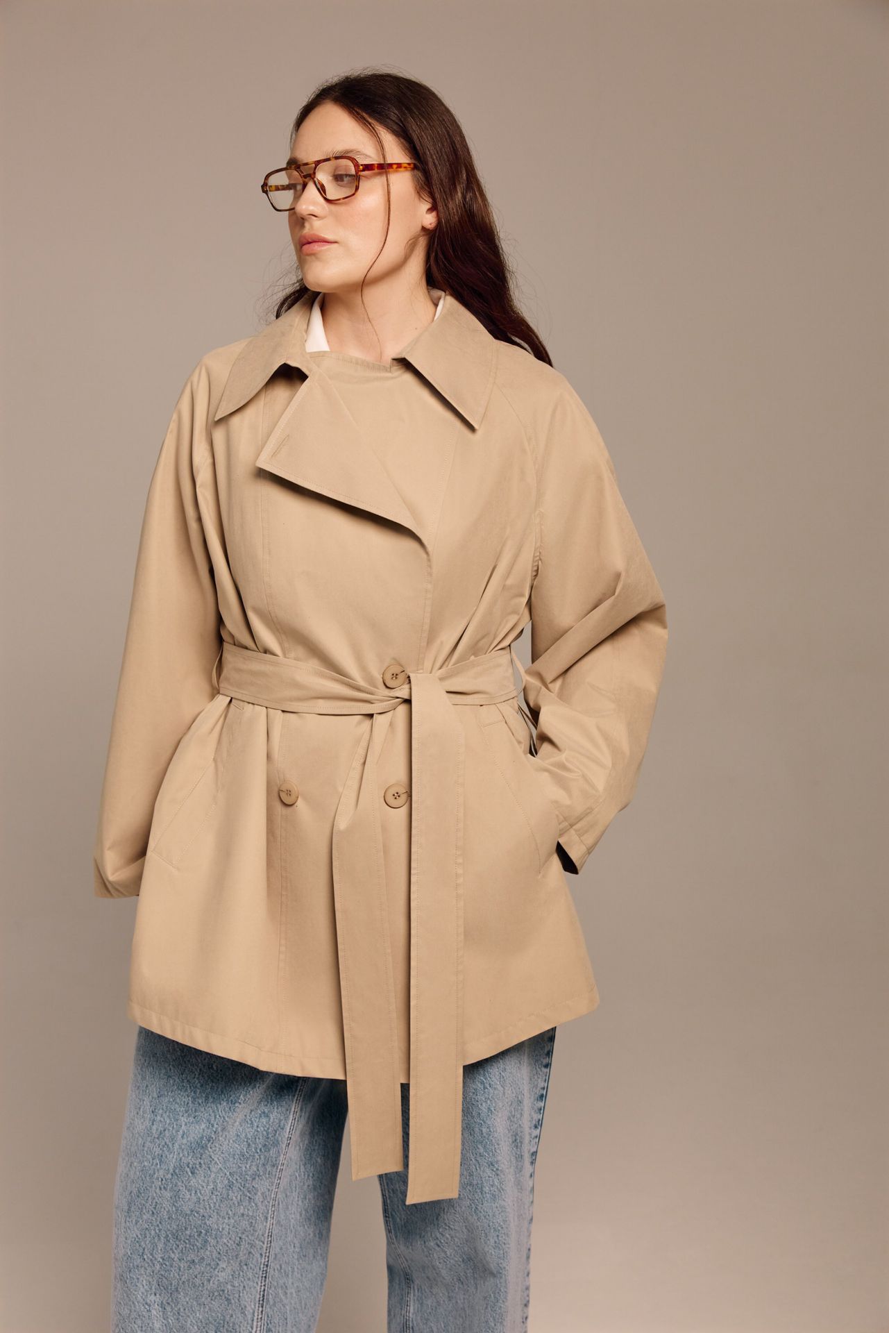 Тренч укороченный Нэнси