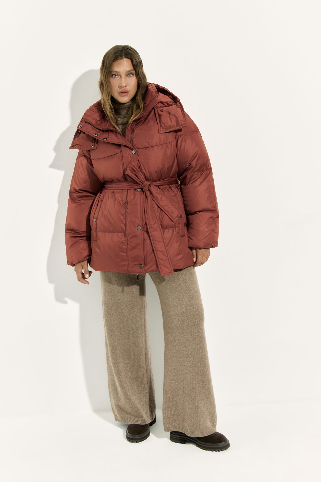 Пуховик с премиальным наполнителем RENE