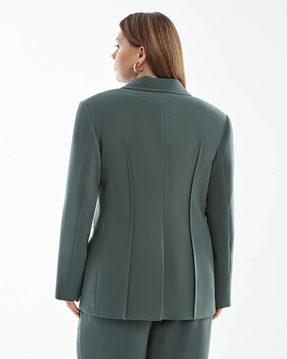 Жакет с защипами