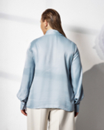 Блуза с шарфом