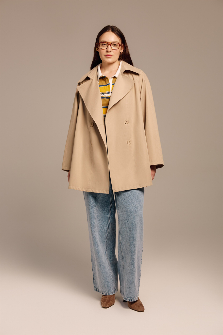 Тренч укороченный Нэнси