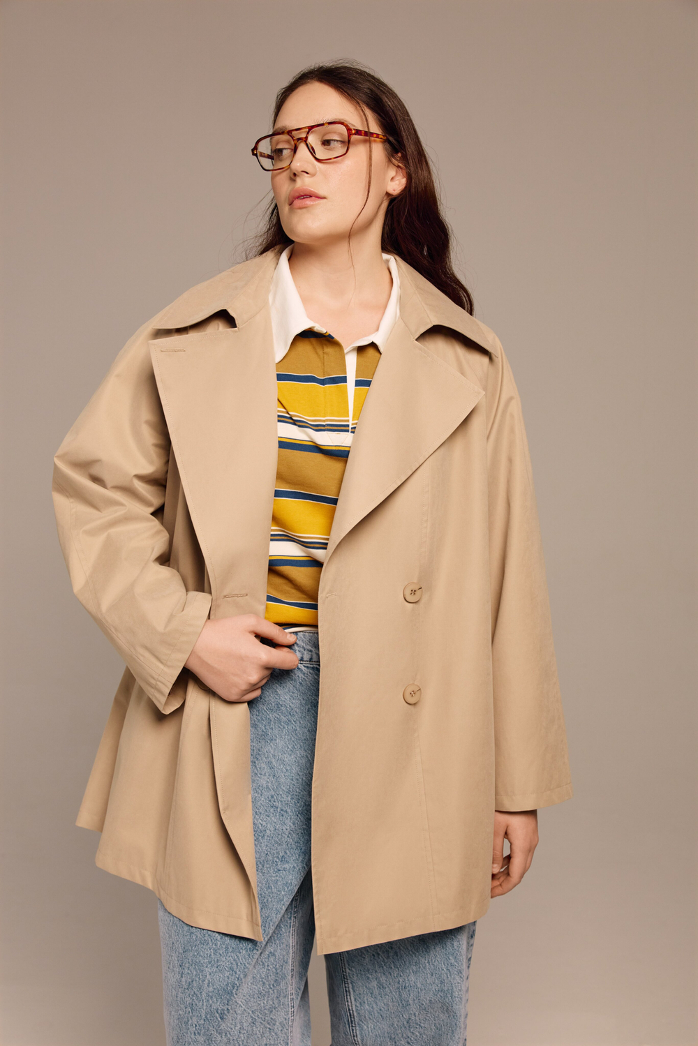 Тренч укороченный Нэнси