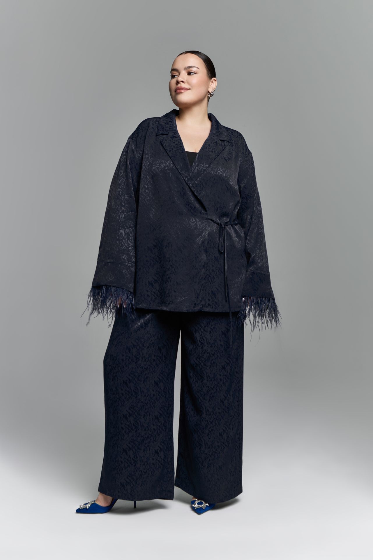 Брюки из вискозы HILTON