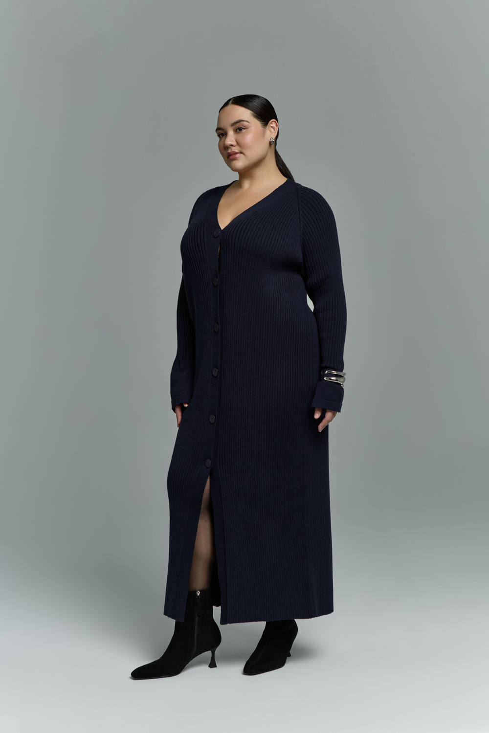 Платье на пуговицах GLINT