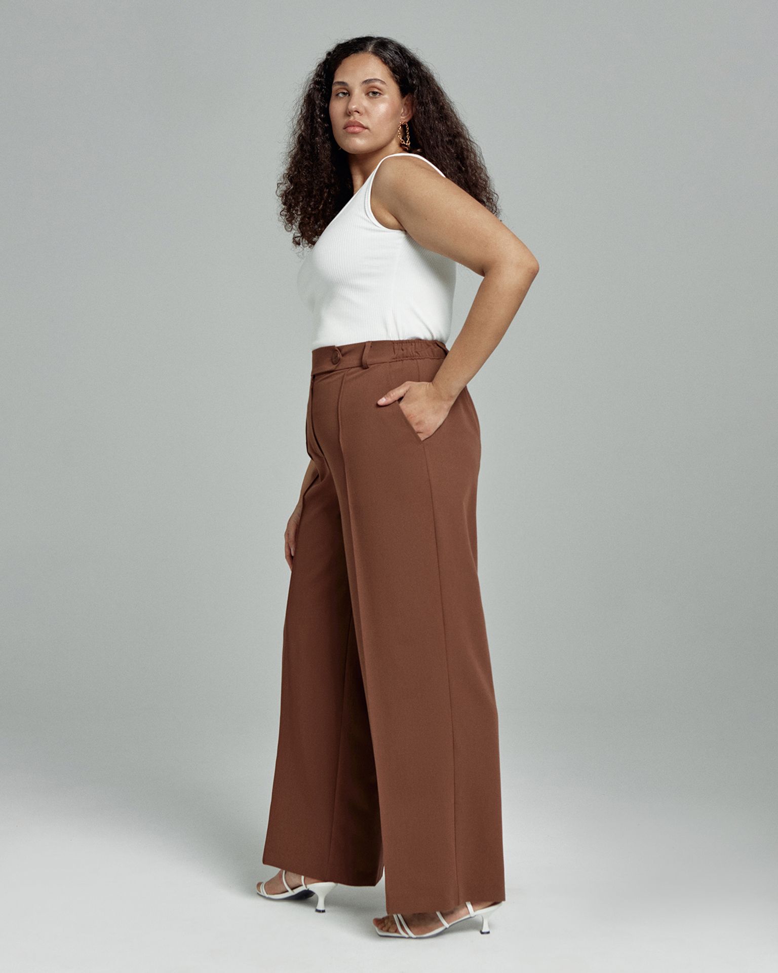 Брюки-палаццо