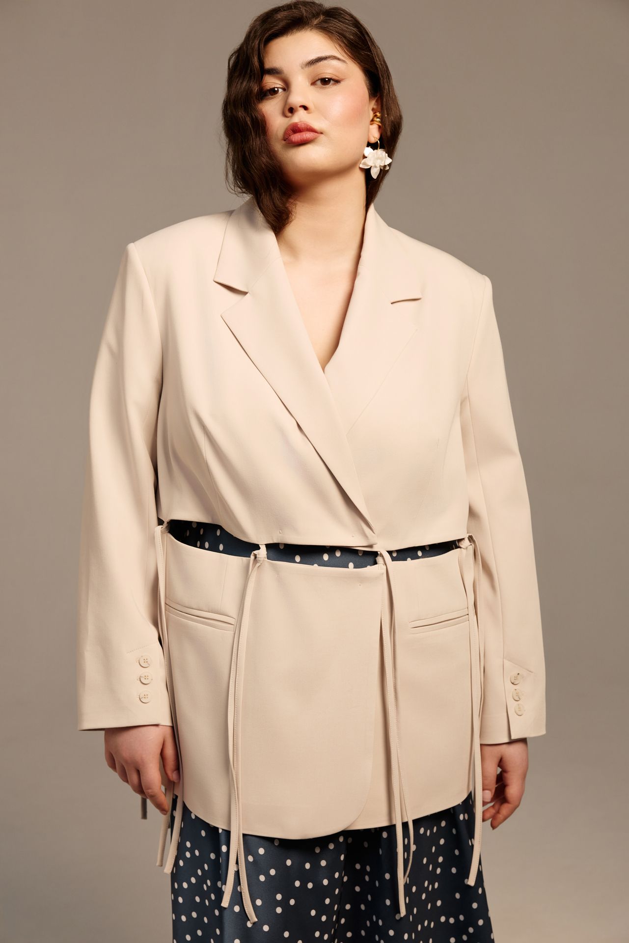 Жакет с завязками ЛАСО