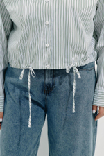 Рубашка укороченная JULES