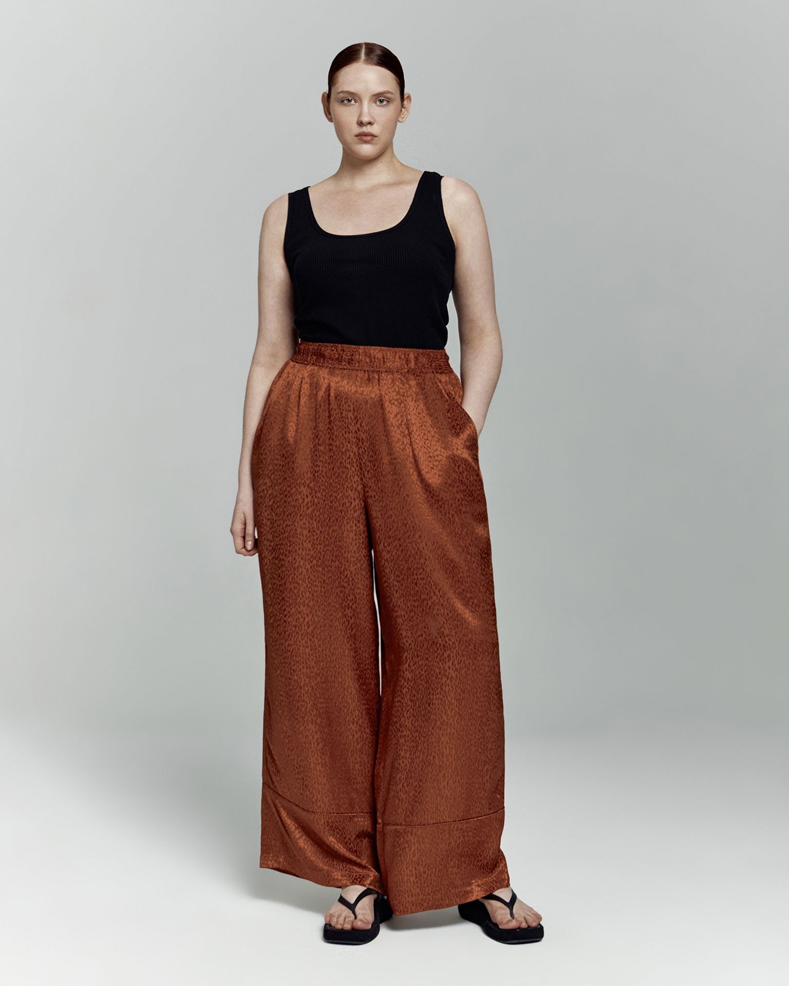 Брюки струящиеся