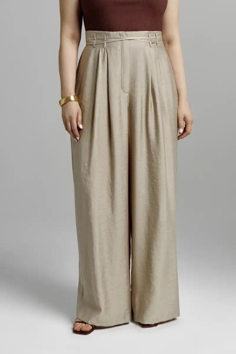 Брюки струящиеся