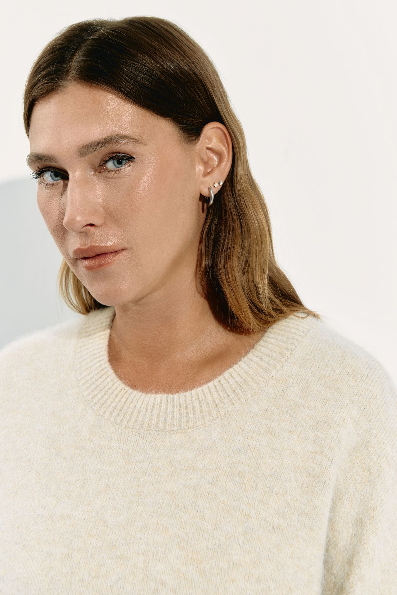 Джемпер с ангорой