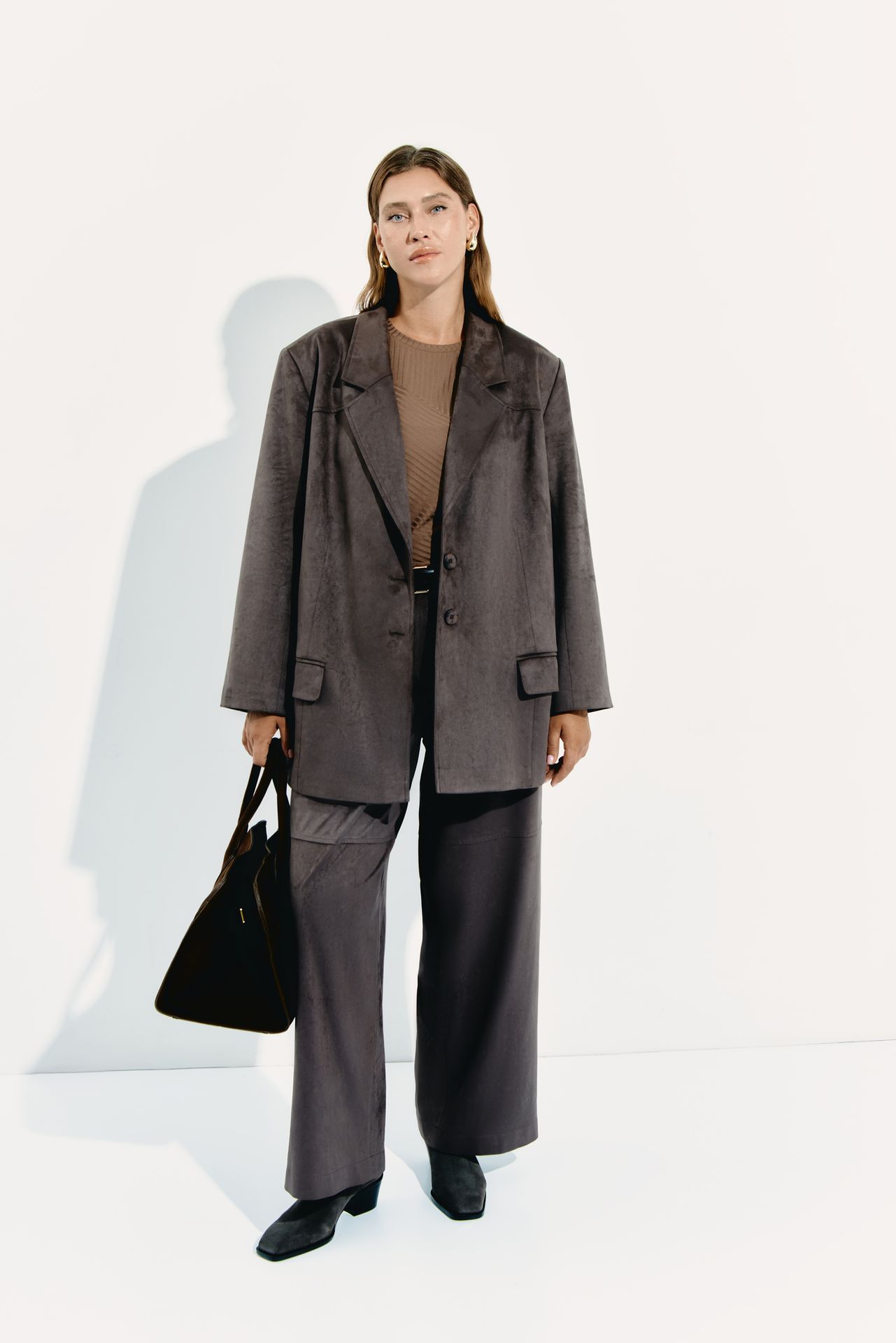 Брюки замшевые NAOMI