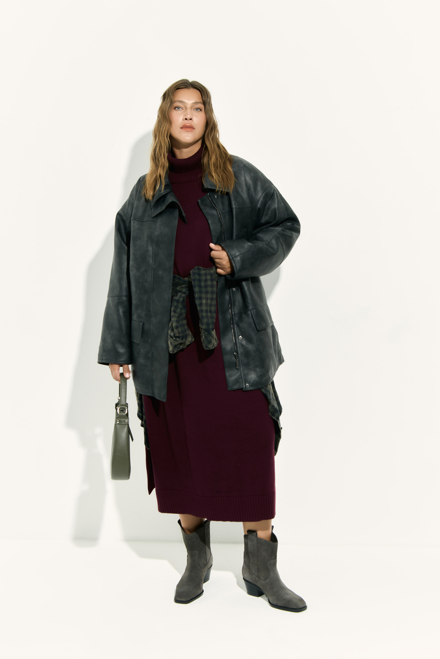 Платье с кашемиром FRANCES