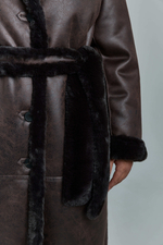 Дубленка удлиненная CAMERON