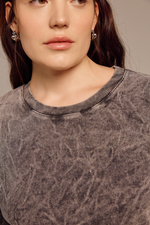 Футболка с эффектом потертости «Нирвана»