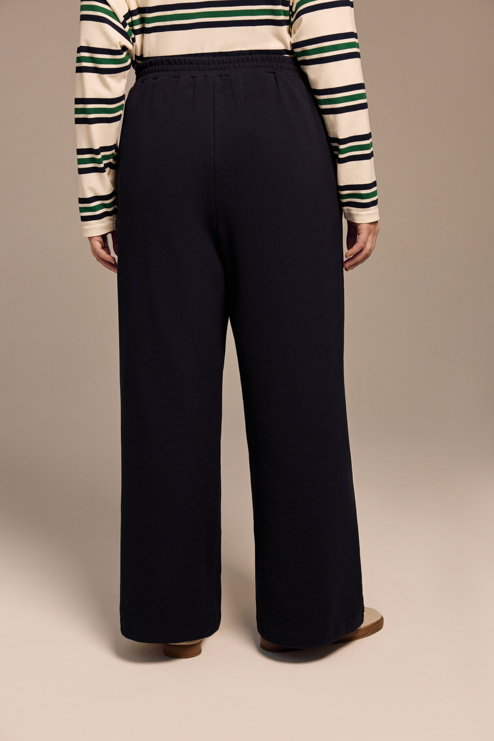 Брюки из хлопкового пике «Волкман»