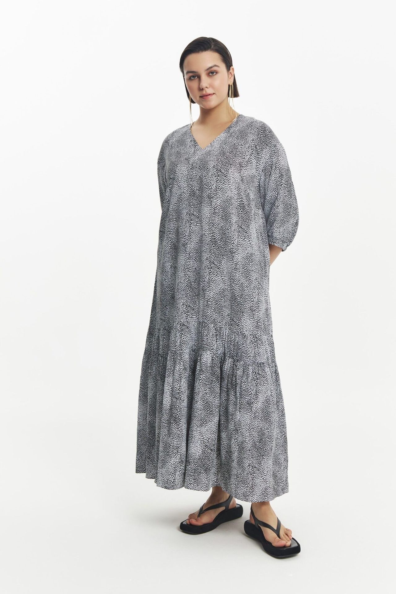 Платье в горох