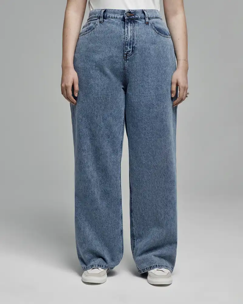 Джинсы широкие HARLOW