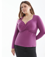 Топ с вырезом