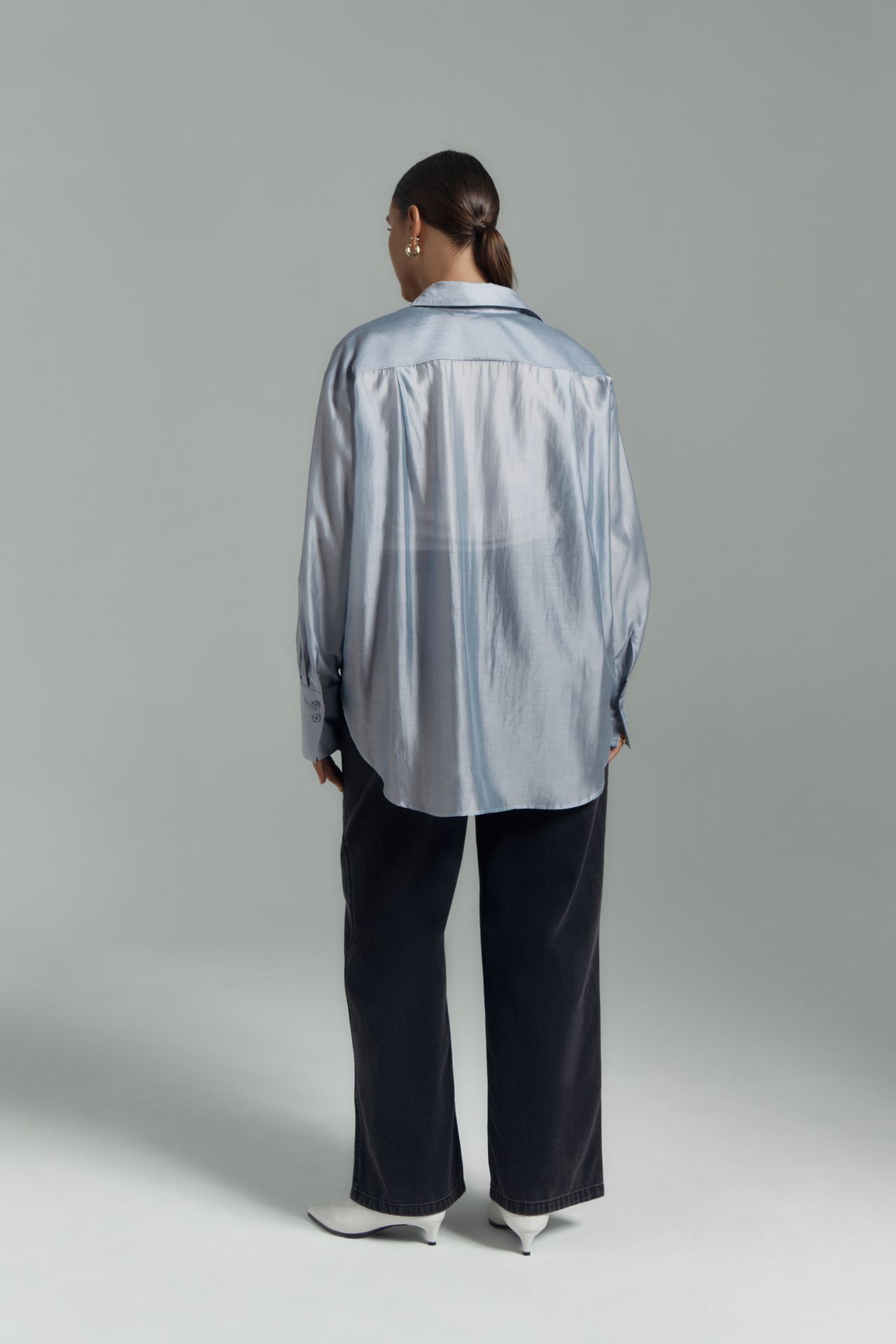 Рубашка полупрозрачная