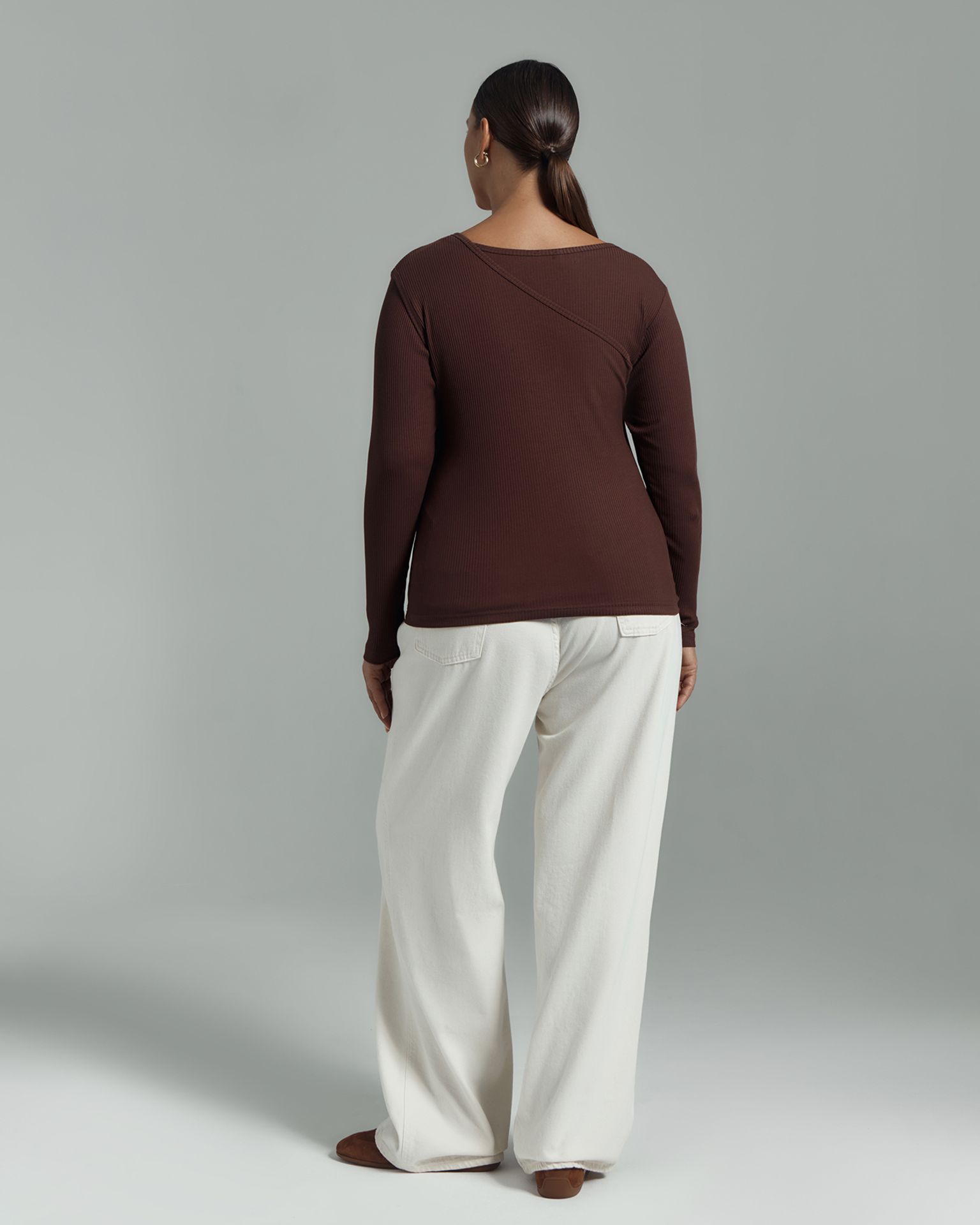 Лонгслив двойной