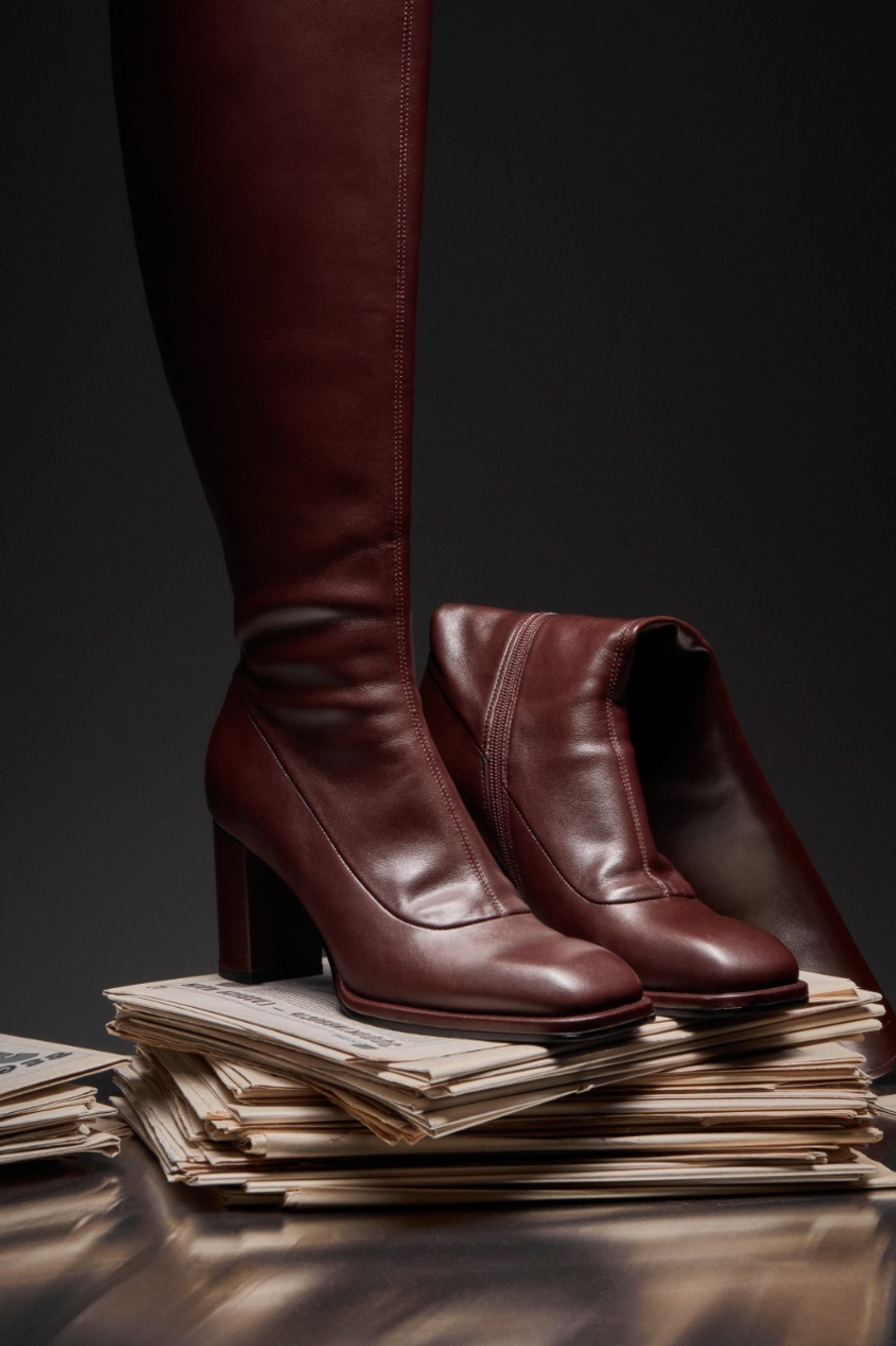 Сапоги с расширенным голенищем TRINITY