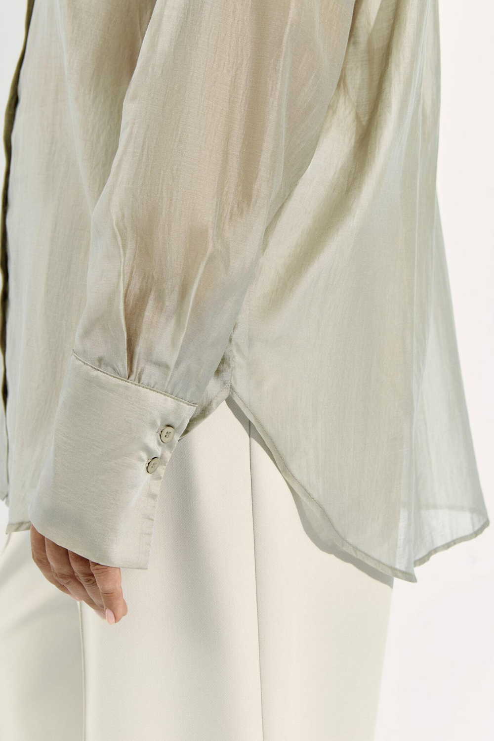 Рубашка полупрозрачная MIRA