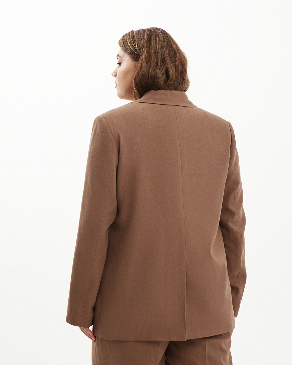 Льняной жакет