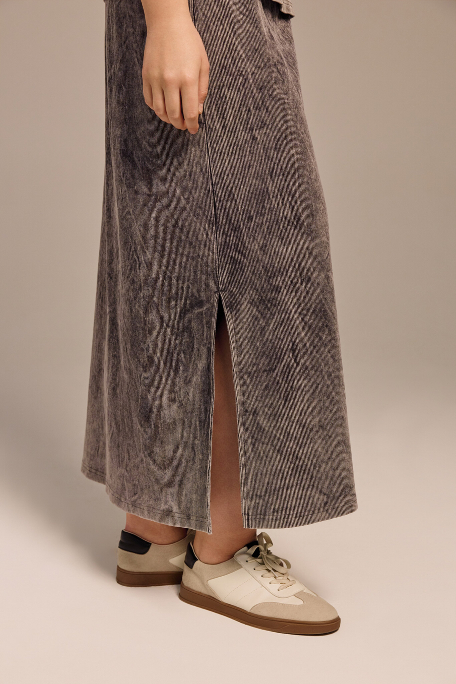 Юбка с эффектом потертости «Нирвана»