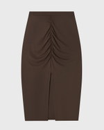 Юбка с ассиметричной драпировкой