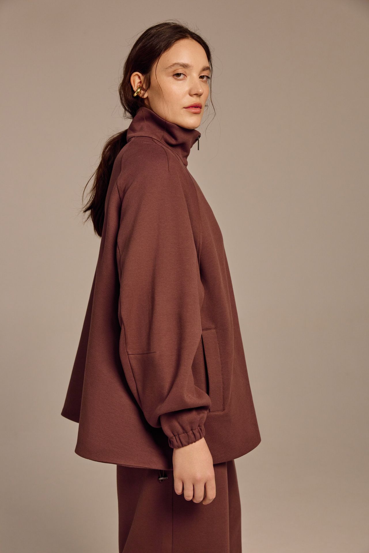 Толстовка из хлопкового пике «Волкман»