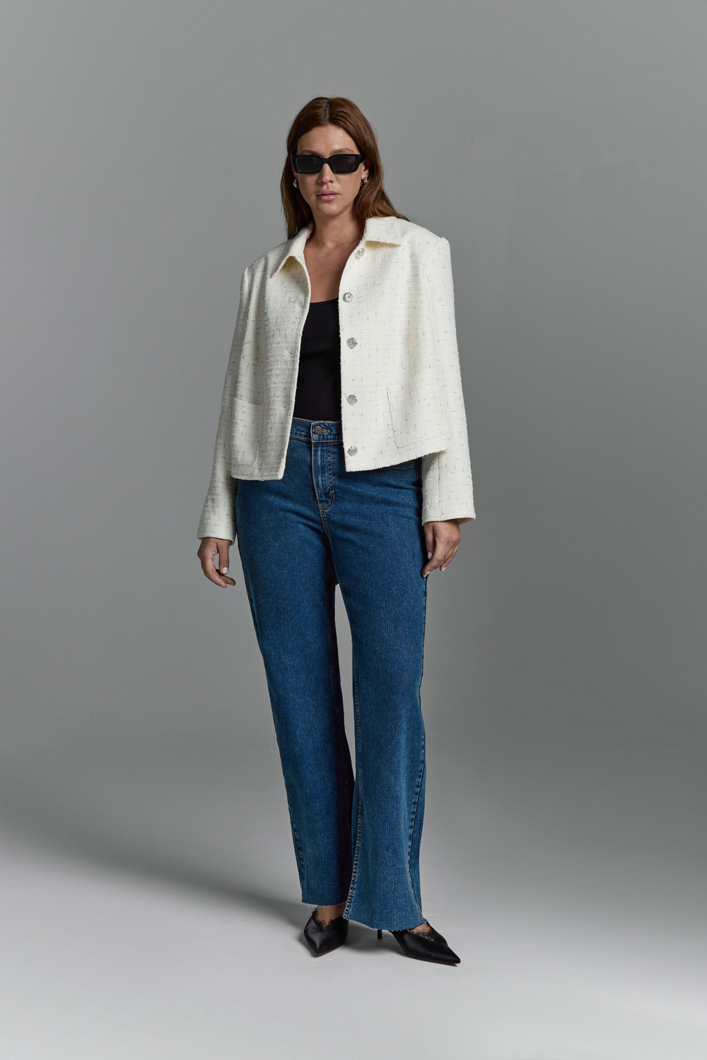 Жакет твидовый KATE