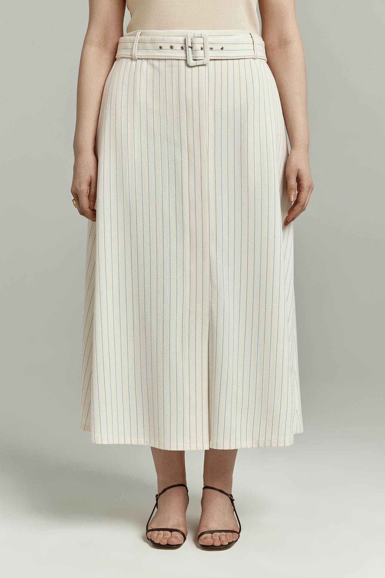 Юбка в полоску