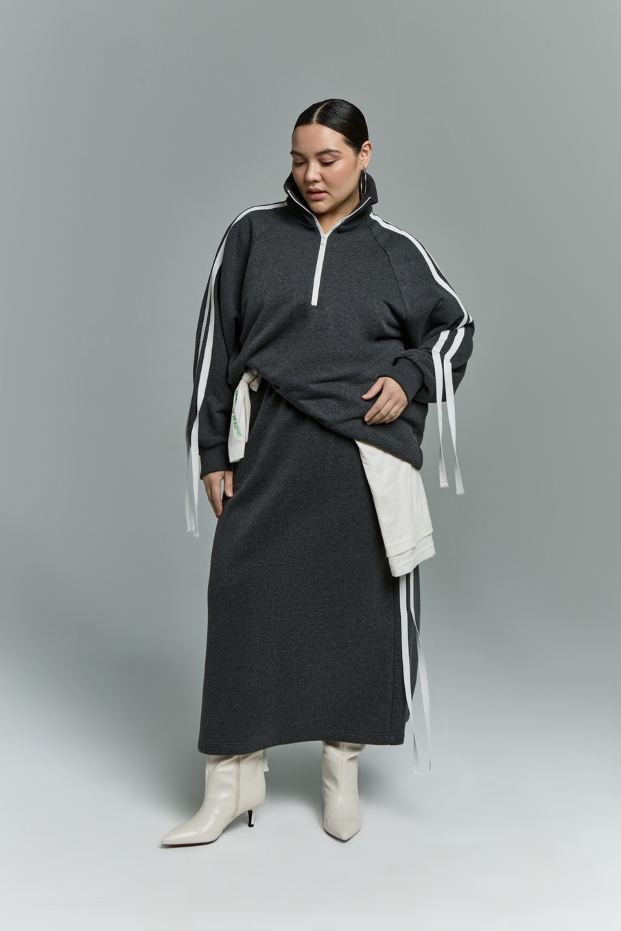 Свитшот с лампасами Triple DVN x NGTV