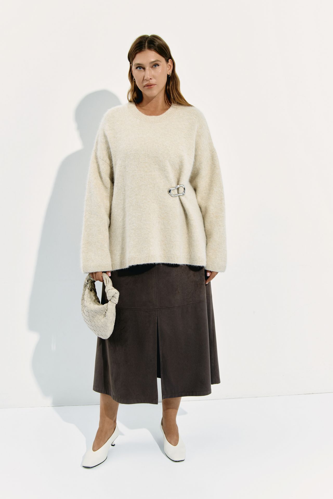 Джемпер с ангорой