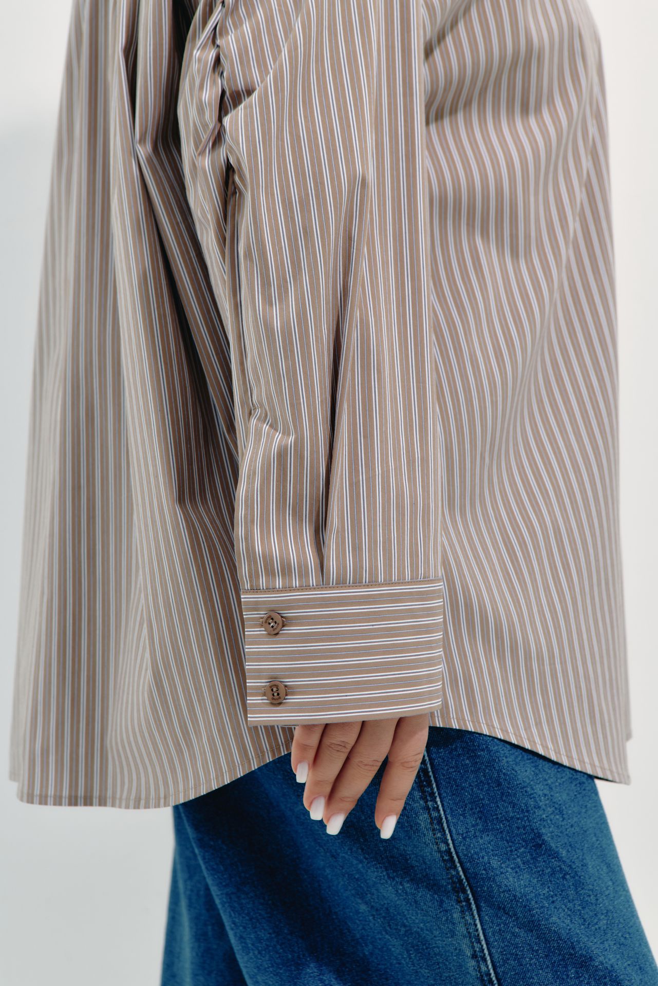 Рубашка со сборкой REMI