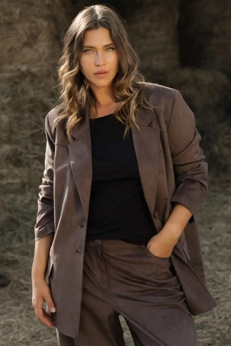 Жакет замшевый NAOMI