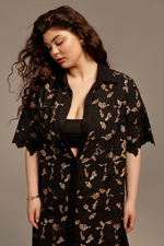 Платье с кружевом ФРИДА