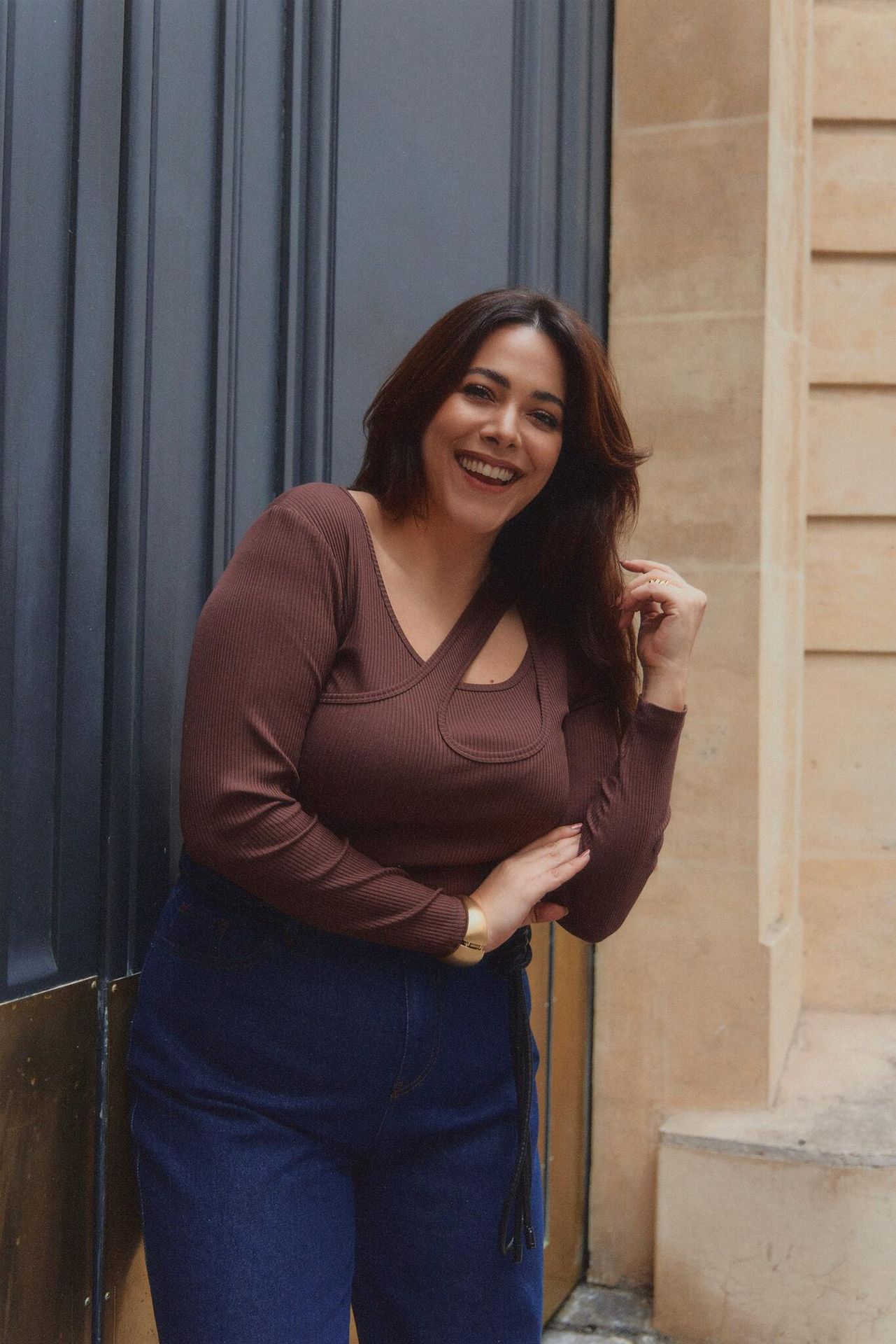 Лонгслив двойной