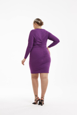 Асимметричное платье мини