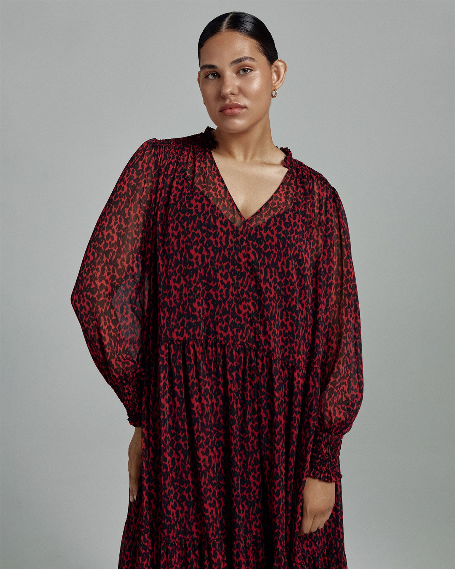 Платье шифоновое