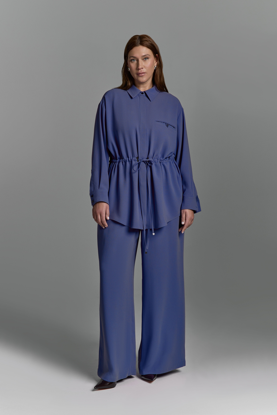 Рубашка с кулисой ION