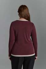 Лонгслив из вискозы ILLUSION