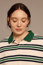 Поло с длинным рукавом Элен