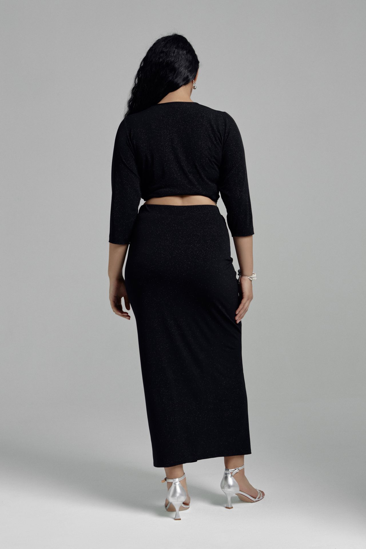 Топ трикотажный в блеске