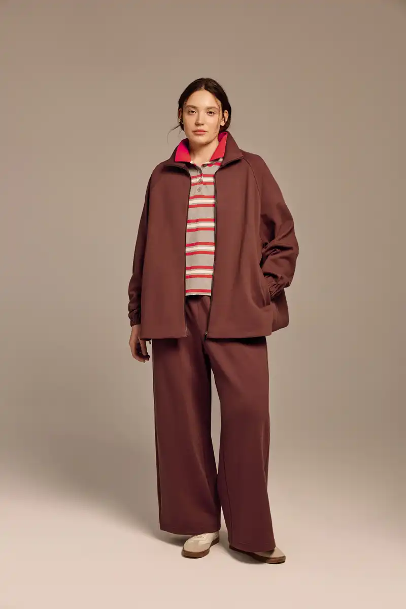 Брюки из хлопкового пике «Волкман»