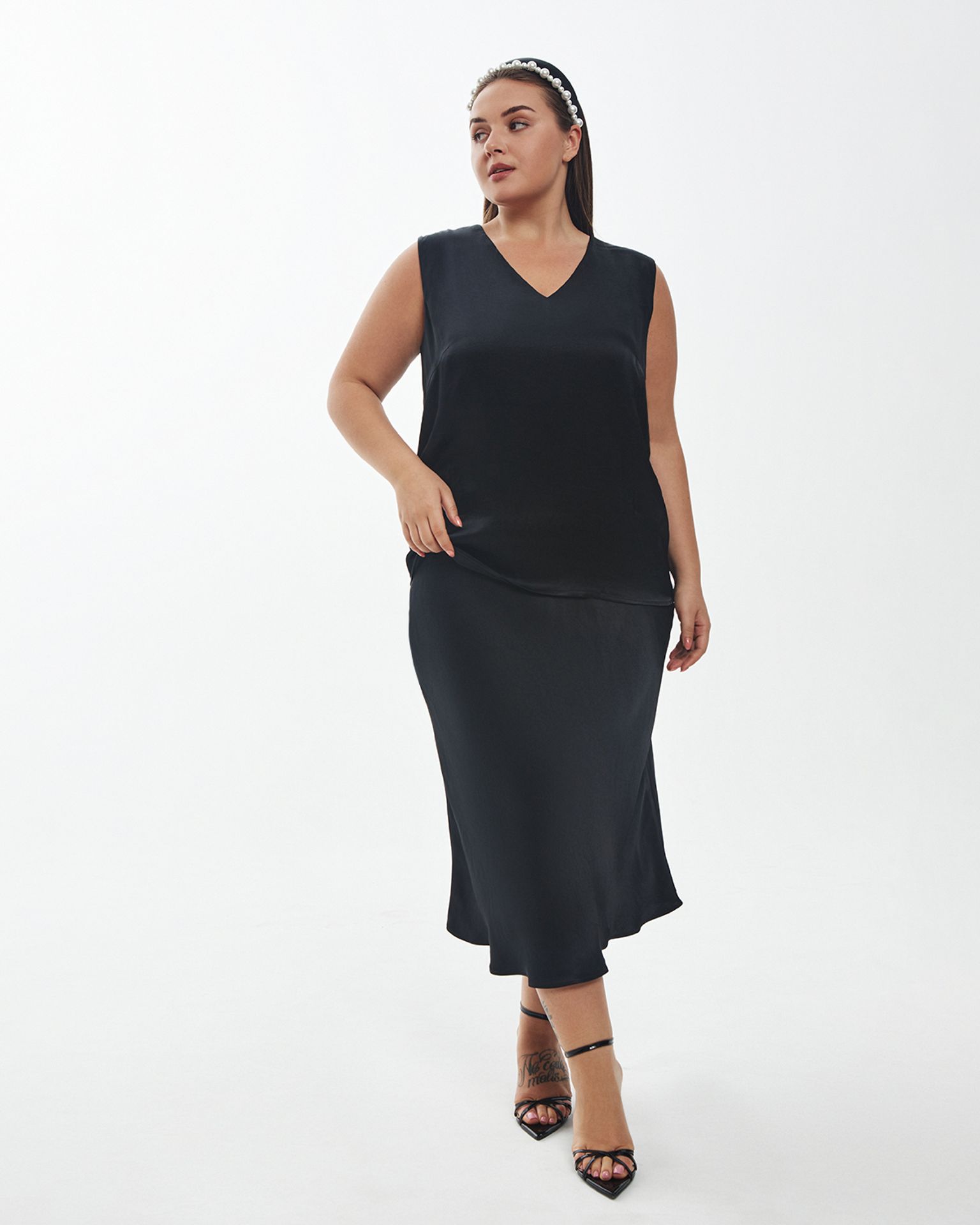 Струящаяся юбка NAVSEGDA