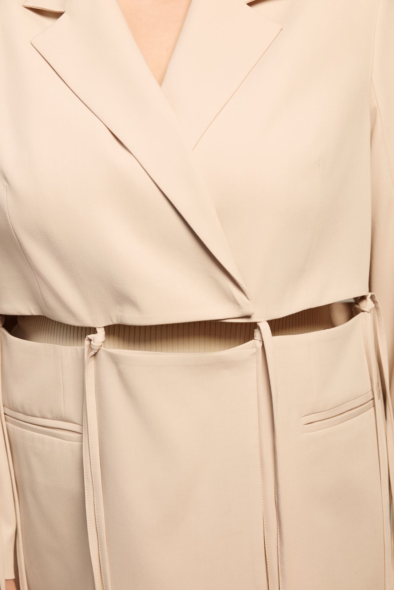 Жакет с завязками ЛАСО