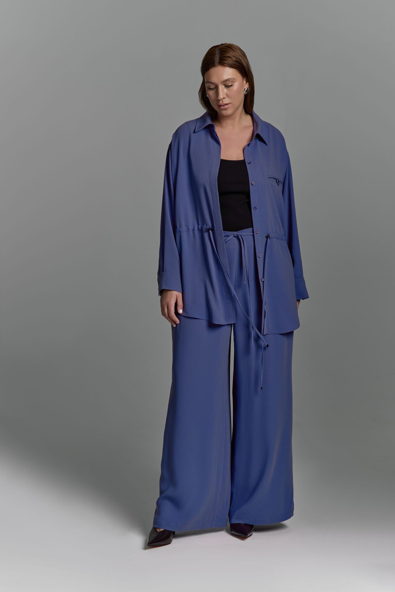 Рубашка с кулисой ION