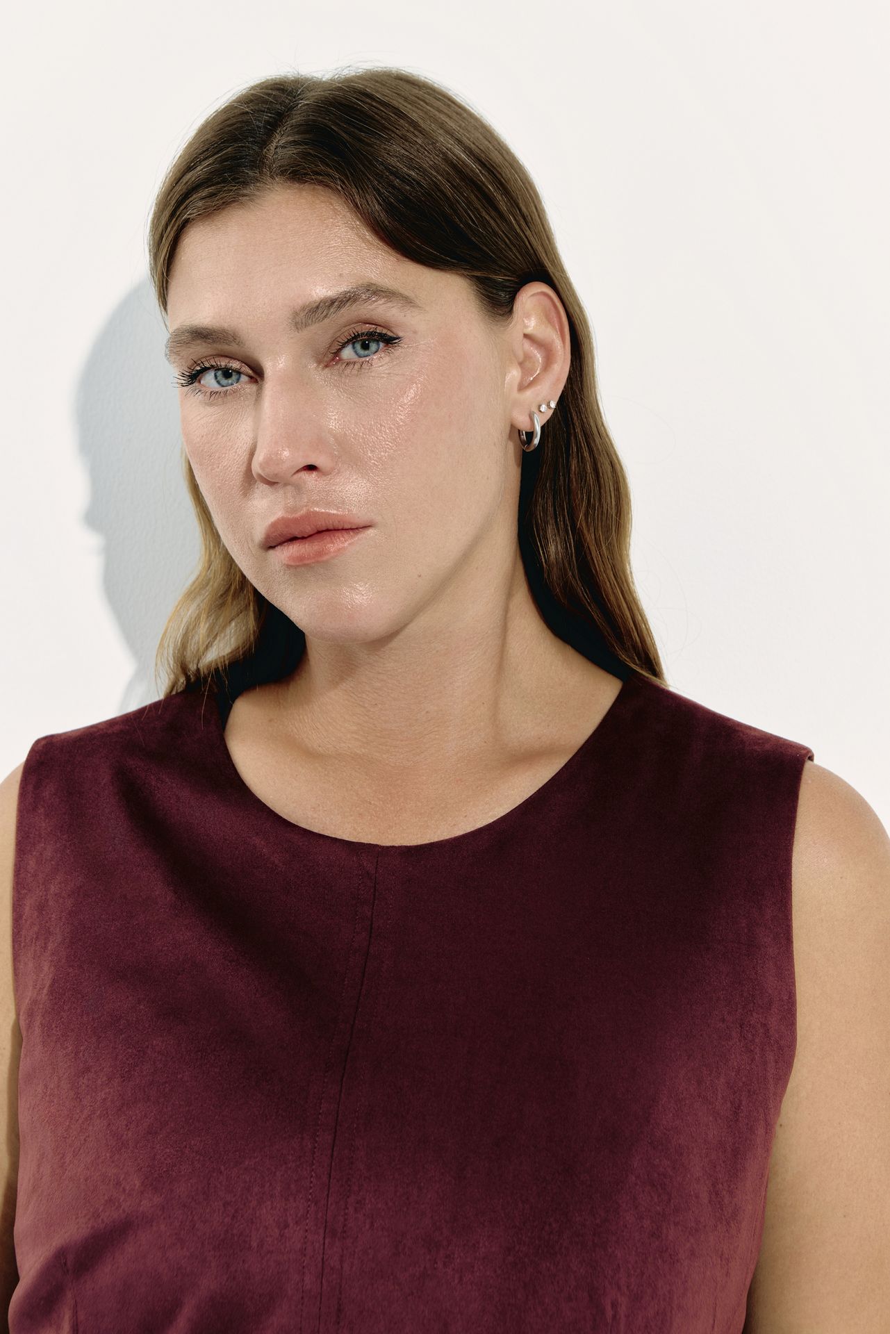 Платье замшевое NAOMI